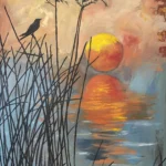 Sunset Serenade - The Artium Art Gallery & Fine Art Studio in Egypt