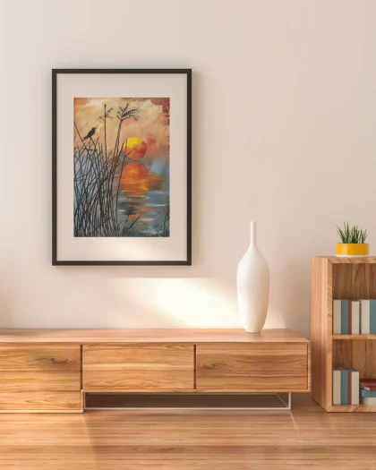 Sunset Serenade - The Artium Art Gallery & Fine Art Studio in Egypt