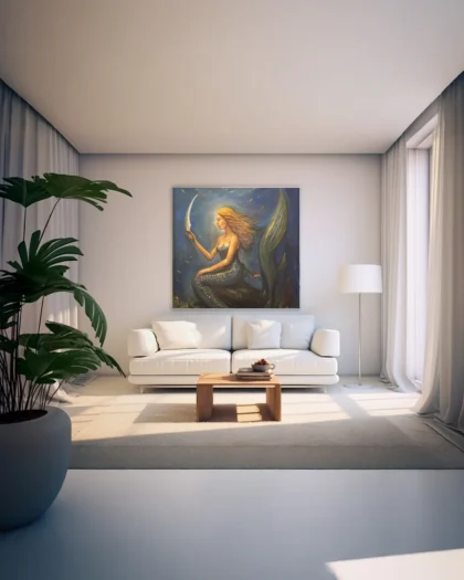 The Guardian of the Deep - The Artium Art Gallery & Fine Art Studio in Egypt