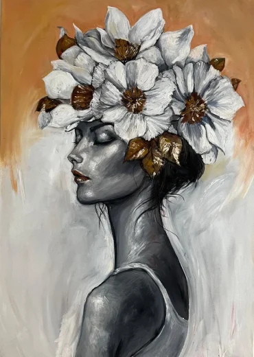 Flora Noir - The Artium Art Gallery & Fine Art Studio in Egypt